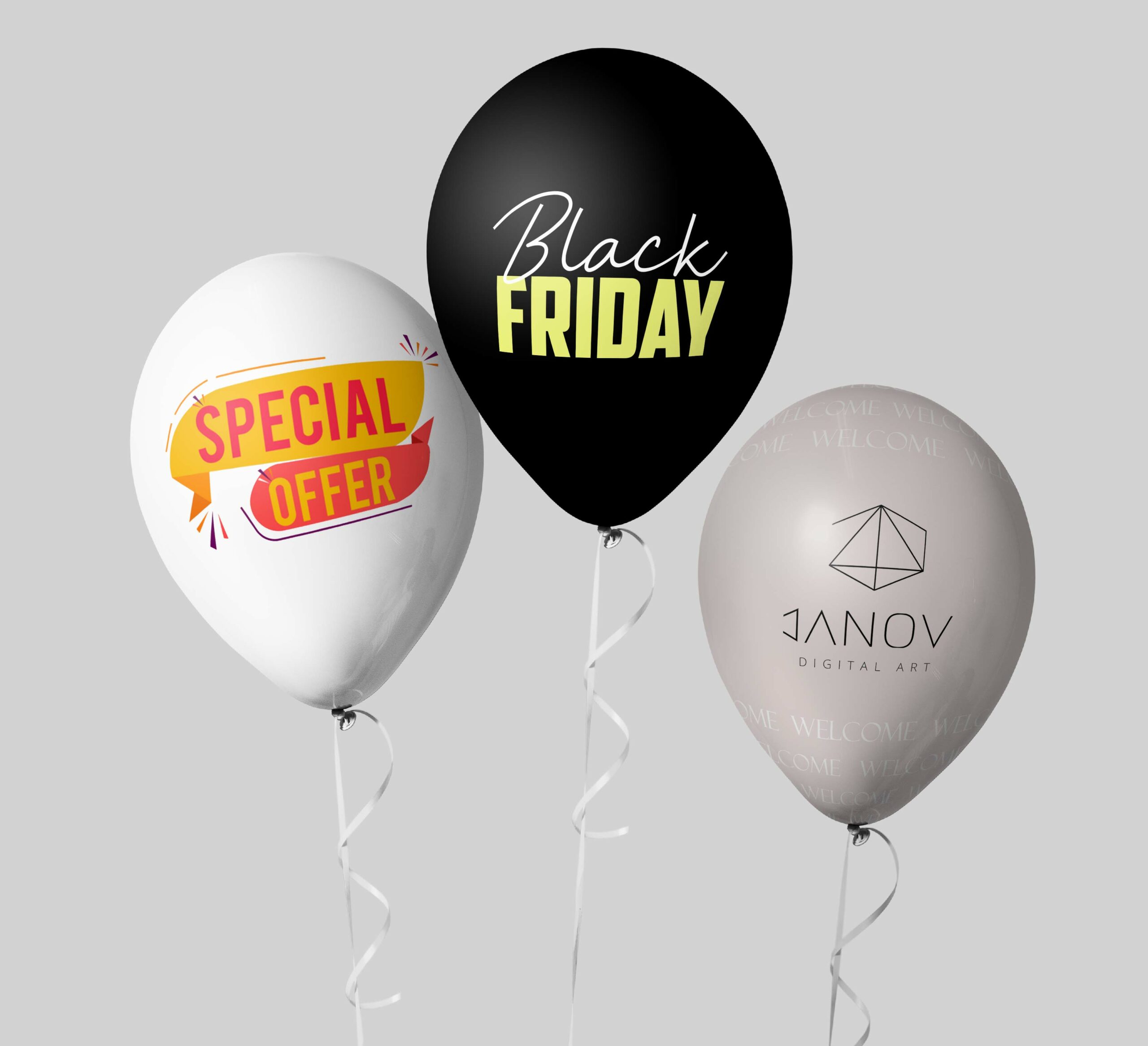 Globos personalizados con tu marca o logo