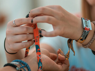 Pulseras impresas personalizadas
