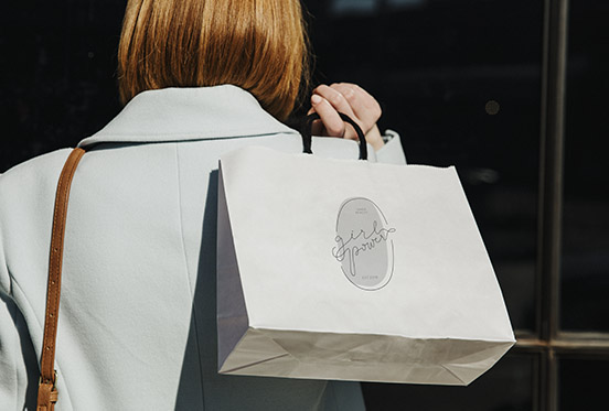 Imprimir bolsa de papel con logo